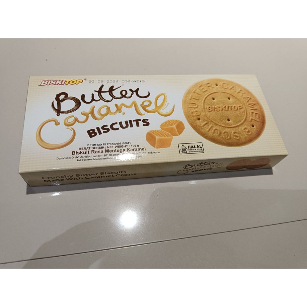 

Biskitop Butter Caramel 100gr