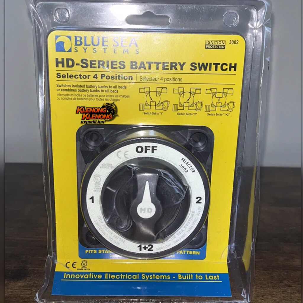 Blue Sea 500Amp- 2750Amp Heavy Duty Battery cut off original USA