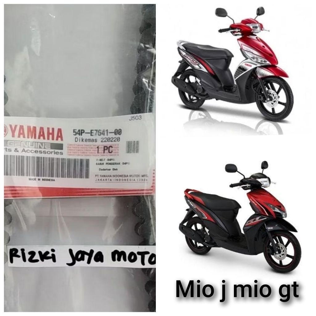 Vanbelt v-belt only Mio j Mio GT injeksi 54P-E7641-00 asli YAMAHA