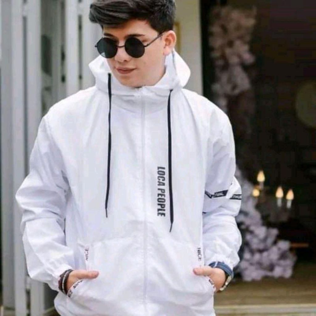 Jaket Parasut Loca / Jaket Unisex Loca people