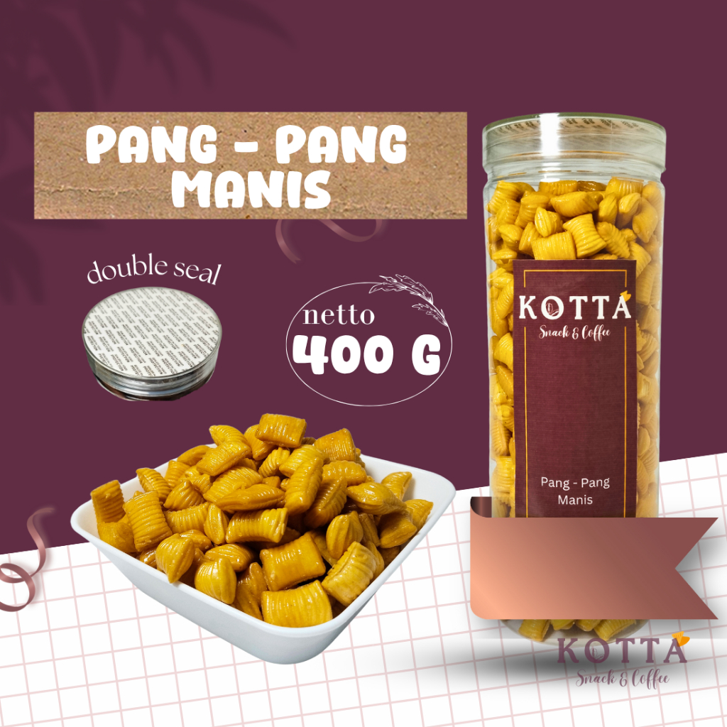 

Pang-Pang Manis 400 gram | Kemasan Jar / Toples