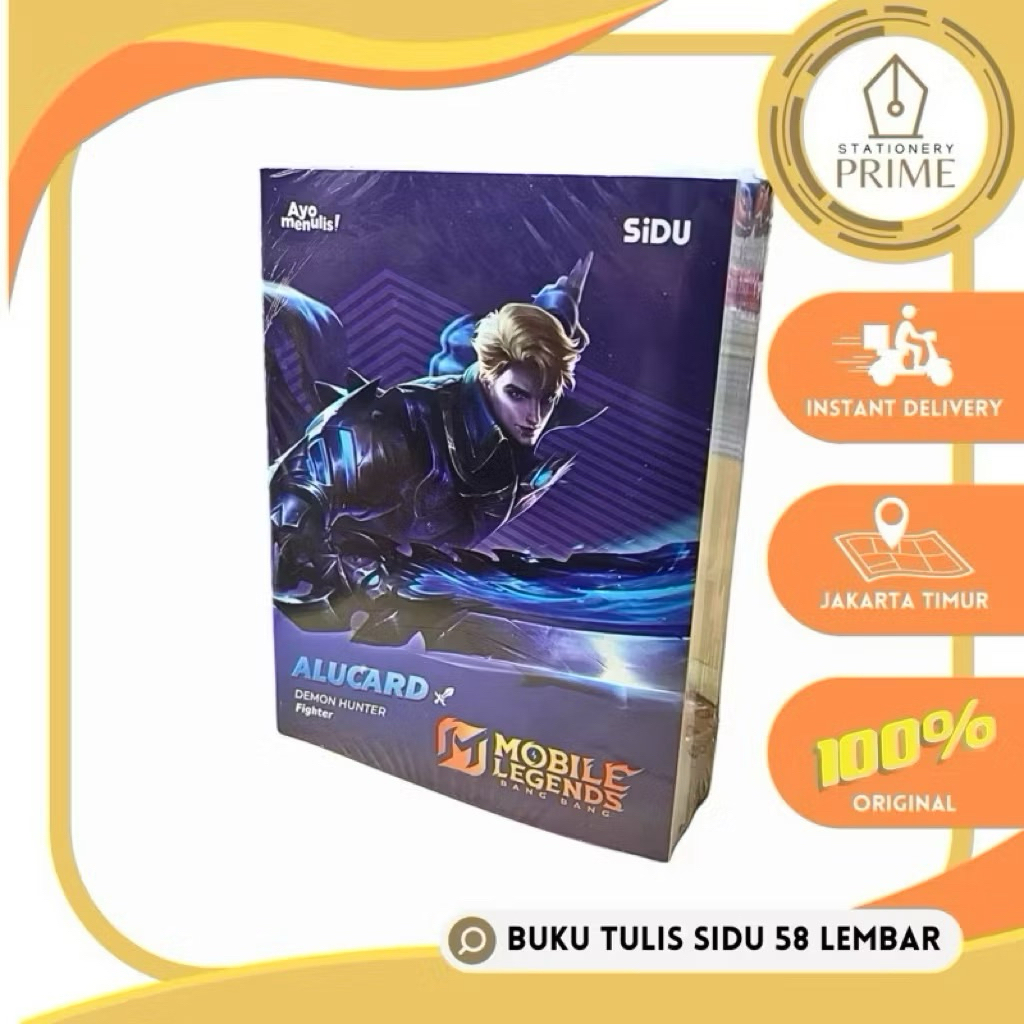 

Ay00! Buku Tulis Sinar Dunia (Sidu) 58 Lembar - Isi 10 Buku