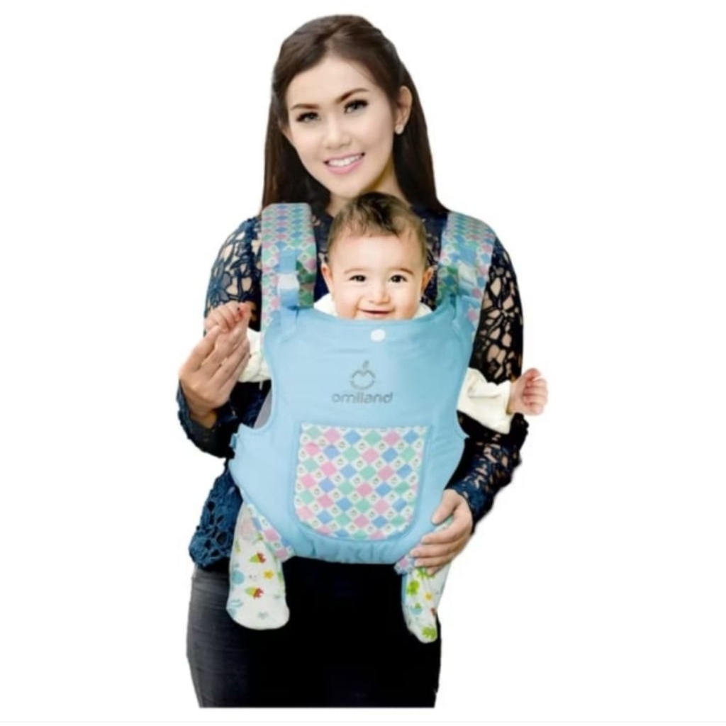 Omiland Gendongan Hipseat Saku Square Series 6 posisi