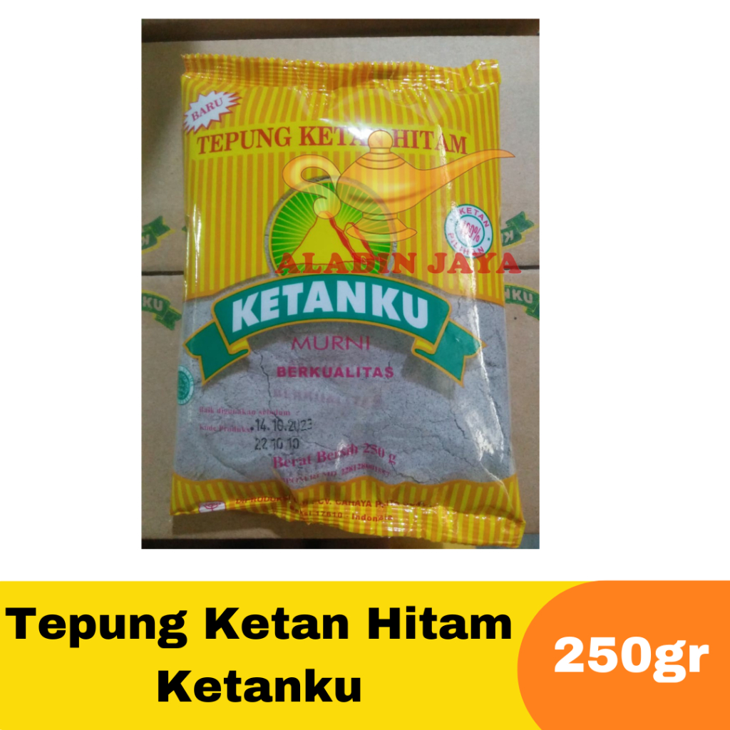 

Tepung Ketan Hitam Ketanku 250gr