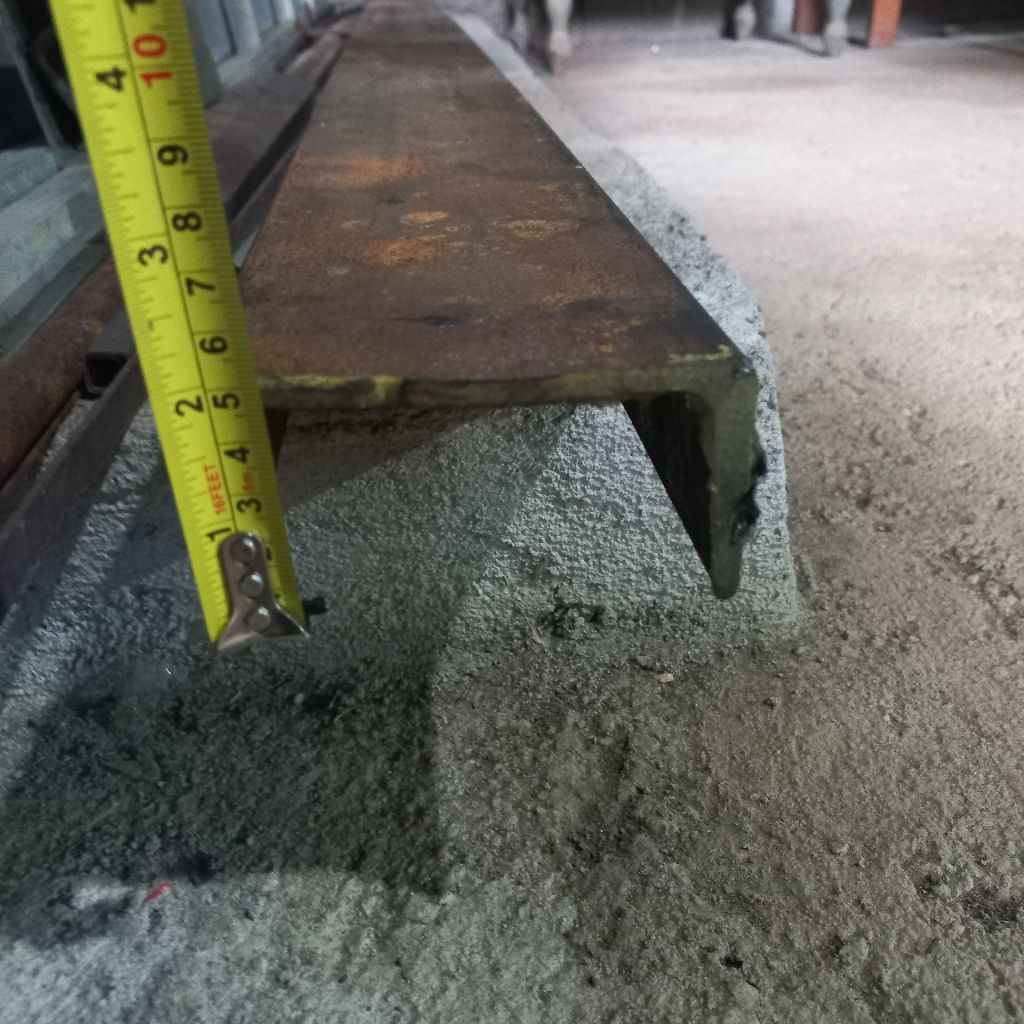 besi unp100/10cm tebal