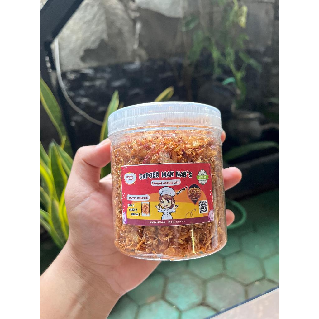 

Bawang merah goreng premium asli tanpa campuran (100% asli !!) 300gr
