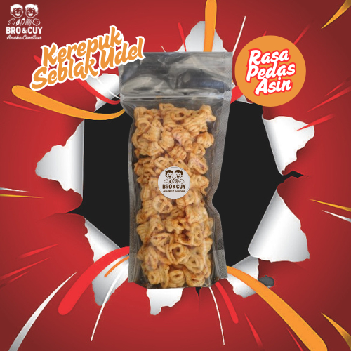 

Kerupuk Seblak Udel 100gr – Cemilan Pedas Gurih Khas Bro & Cuy