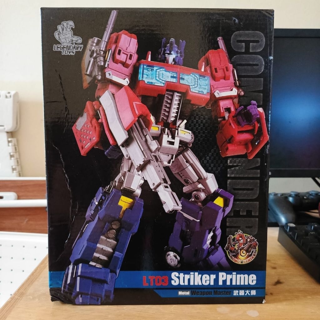 Transformers Legendary Toys LT03 Striker Prime Optimus Prime