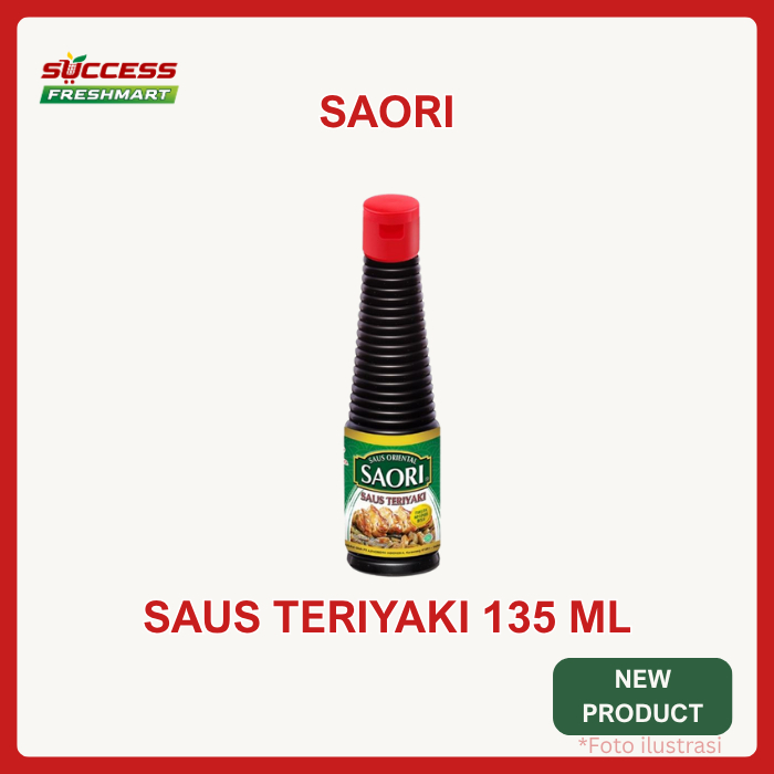 

saori saus teriyaki 135 ml