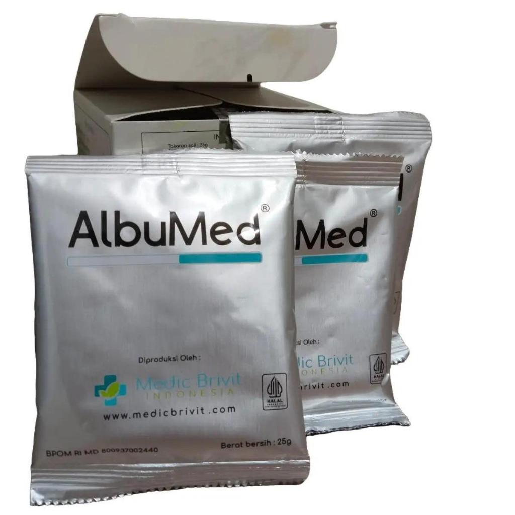 ALBUMED - MINUMAN EKSTRAK PUTIH TELUR HIDROLISA DENGAN SUSU TINGGI ALBUMIN