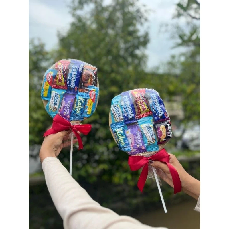

Souvenir ulang tahun / snack buket / mini snack hemat / snack ulangtahun murah