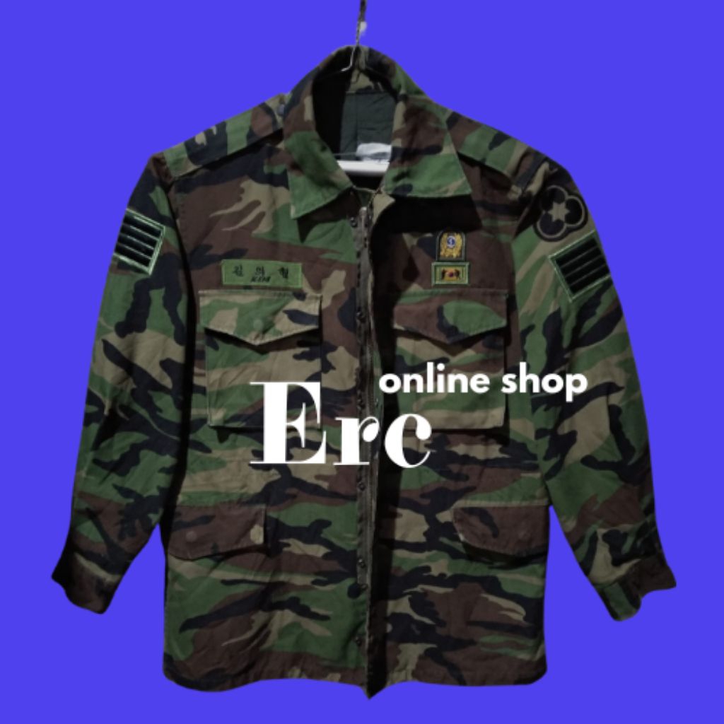 Jaket army Look original korea