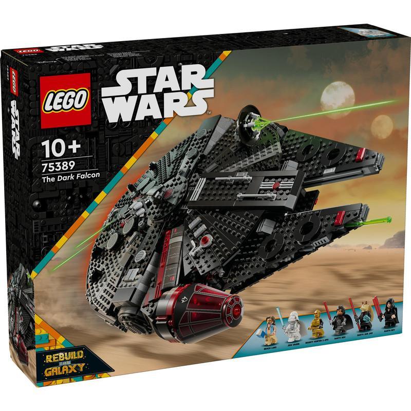 LEGO Star Wars 75389 The Dark Falcon (1,578 Pieces) Star Wars Toys