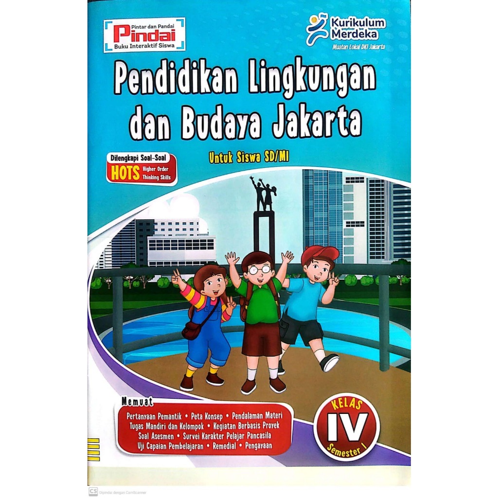 Buku LKS PLBJ Kelas 4 SD/MI Kurikulum Merdeka Semester 1