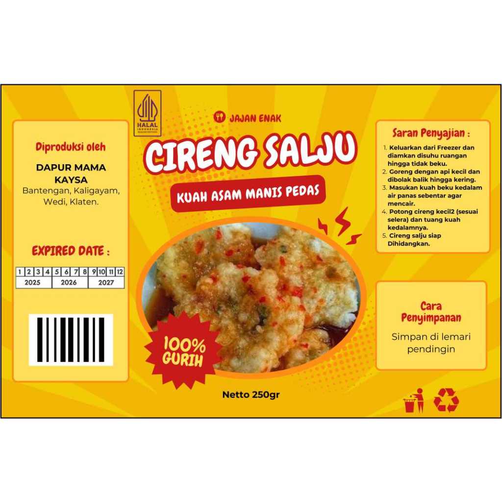 

(min.100 pcs) Stiker Frozen Food Stiker Cireng Stiker Risol Stiker Ayam Ungkep Stiker Ayam Bakar Stiker ikan frozen Stiker ikan bumbu
