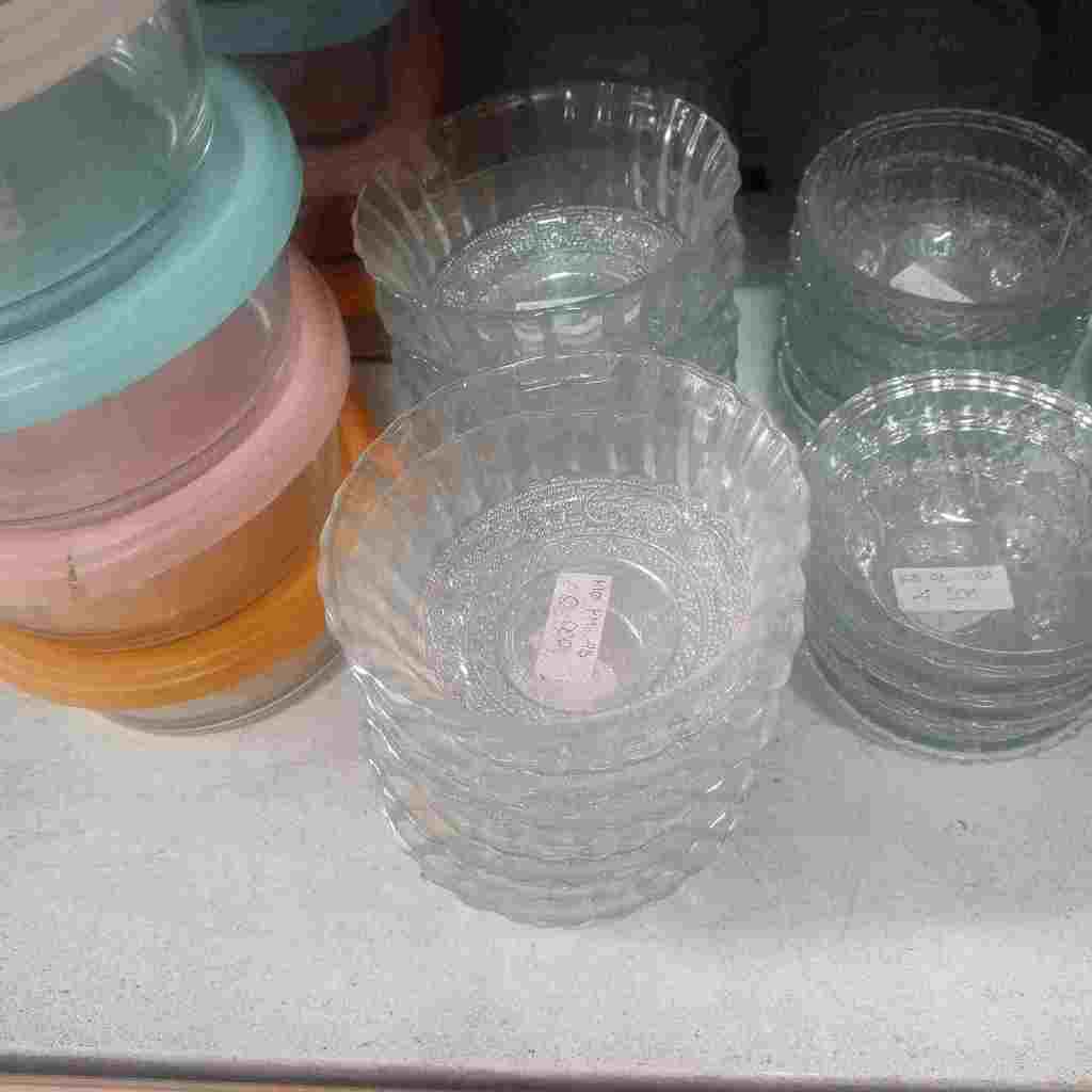 MANGKOK MINI KACA / MANGKOK AKSESORIS MOTIF / MANGKOK PM-4B