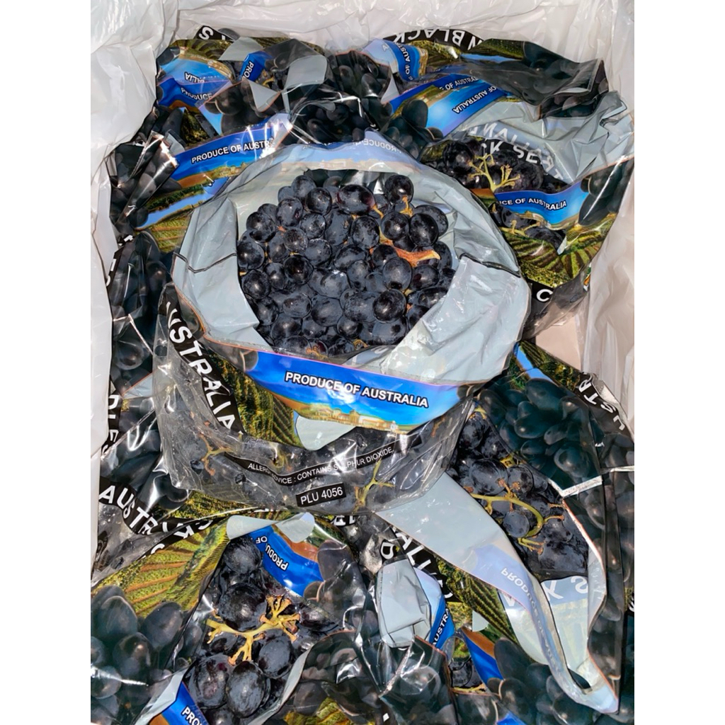 

Anggur Hitam Australia 250gram