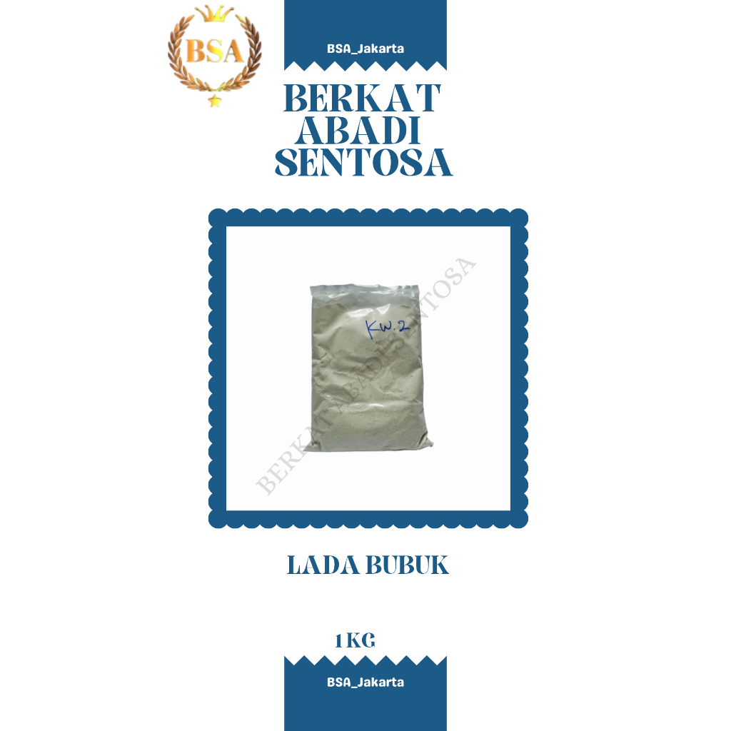 

LADA BUBUK PUTIH HALUS (1 KG)