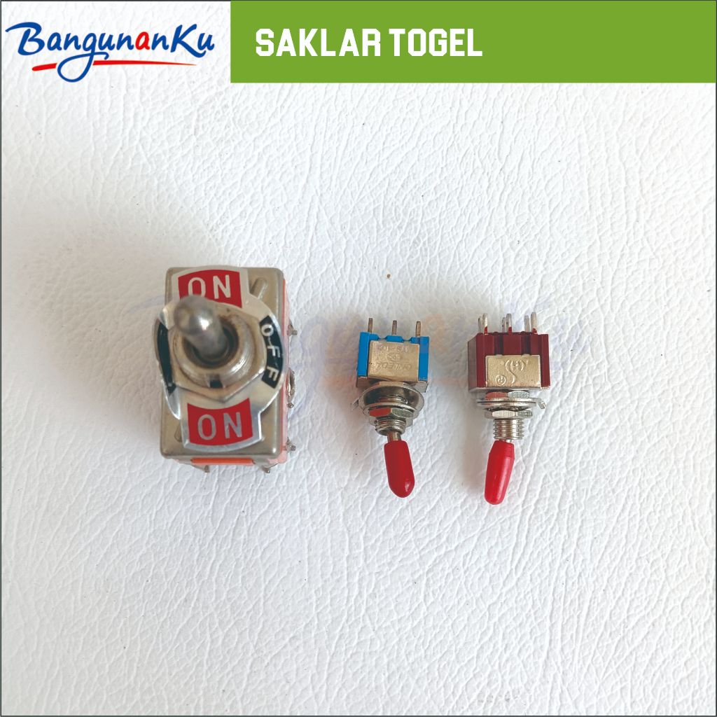 SAKLAR TOGEL 3 PIN & 6 PIN KECIL/SAKLAR TOGEL 3 KAKI