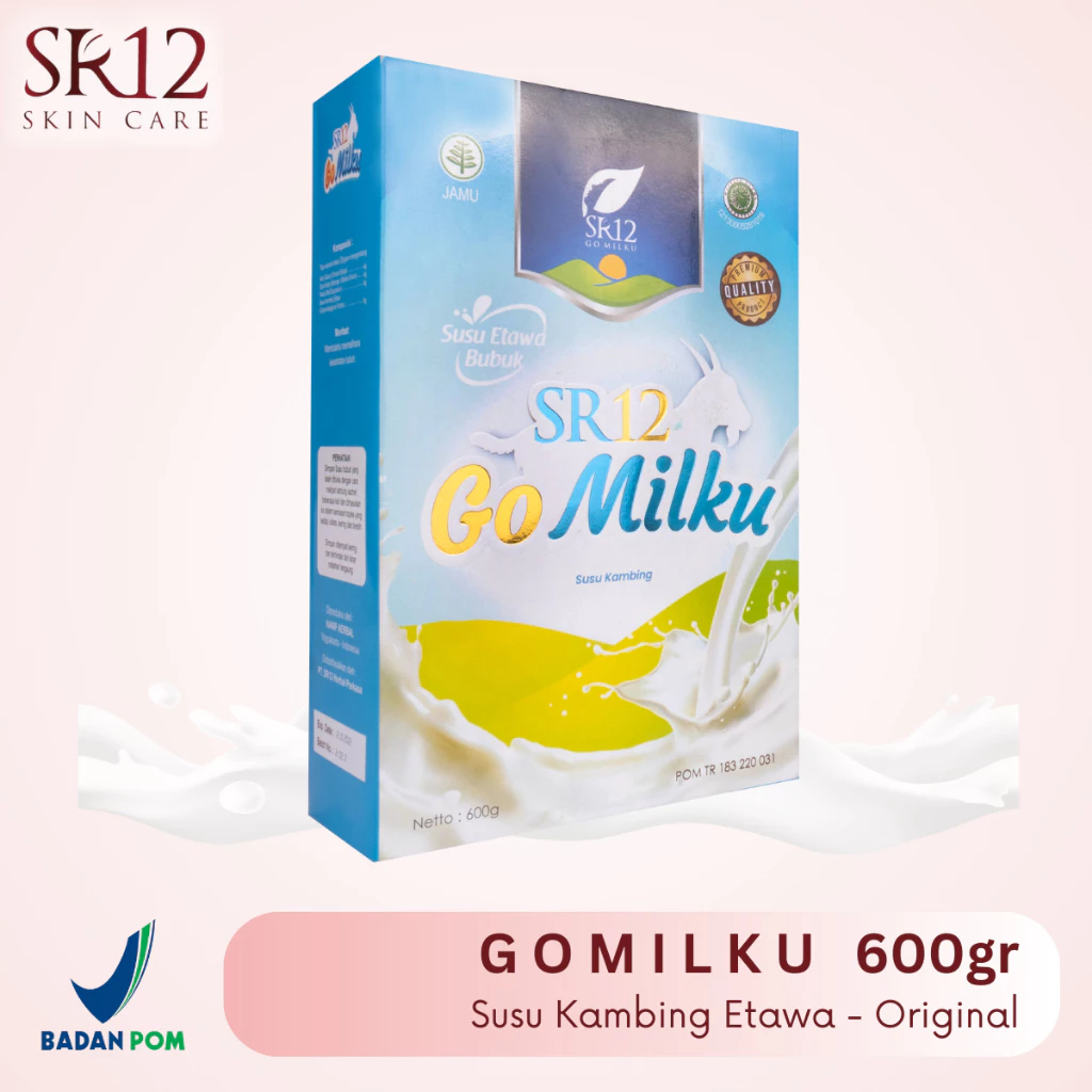 

SR12 Gomilku Susu Kambing Etawa Original Menjaga Kesehatan Imun Tubuh