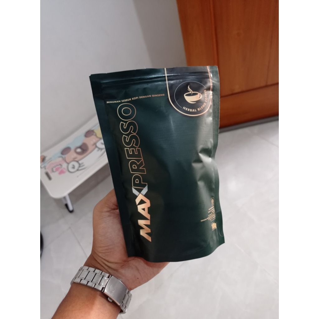 

KOPI MAXPRESSO KOPI STAMINA ANTI LOYO ISI 5 SASET