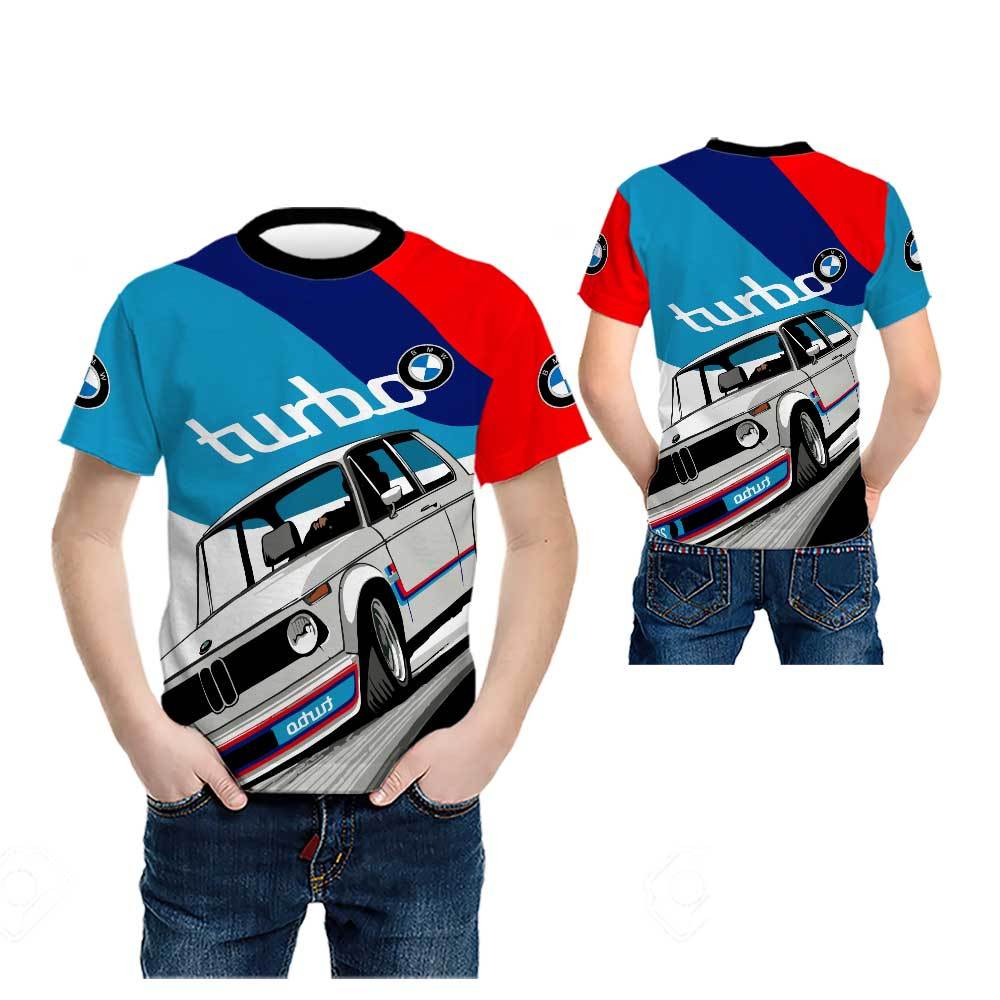 BMW - 04 Jersey kaos anak BMW fullprint Gratis Nama