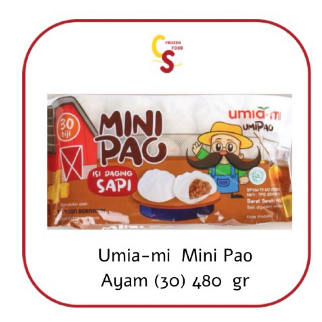 

Umia-mi Mini Pao Sapi 480 gram