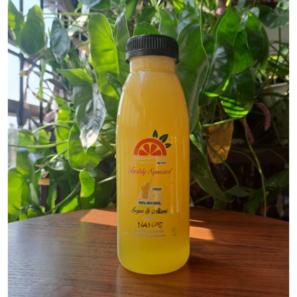

Jus Nanas - 100 % Alami & Segar - 350ml