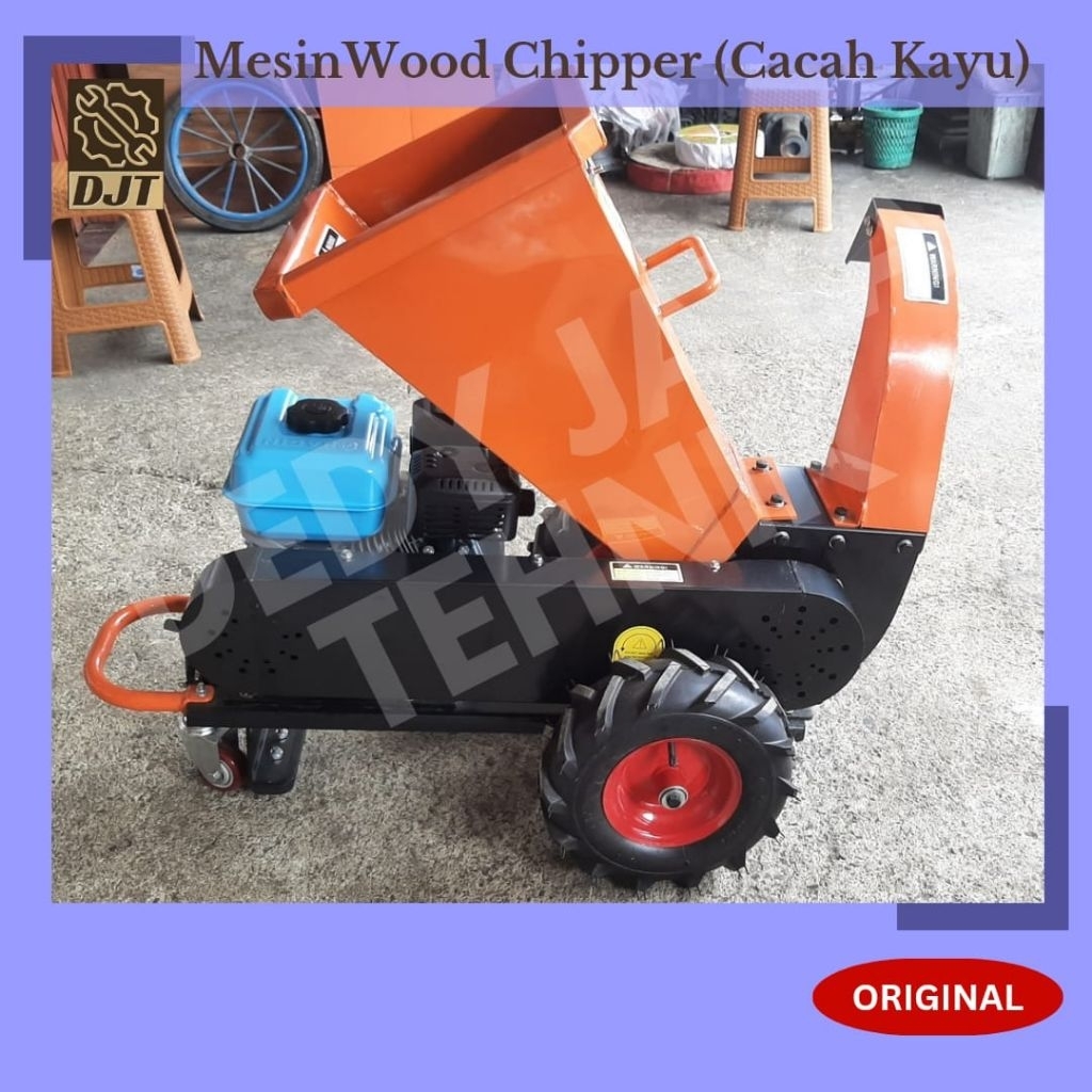 Badja SZ15 Wood Chipper - Mesin Cacah Ranting Daun Pohon / Pemangkas Pohon Daun Ranting