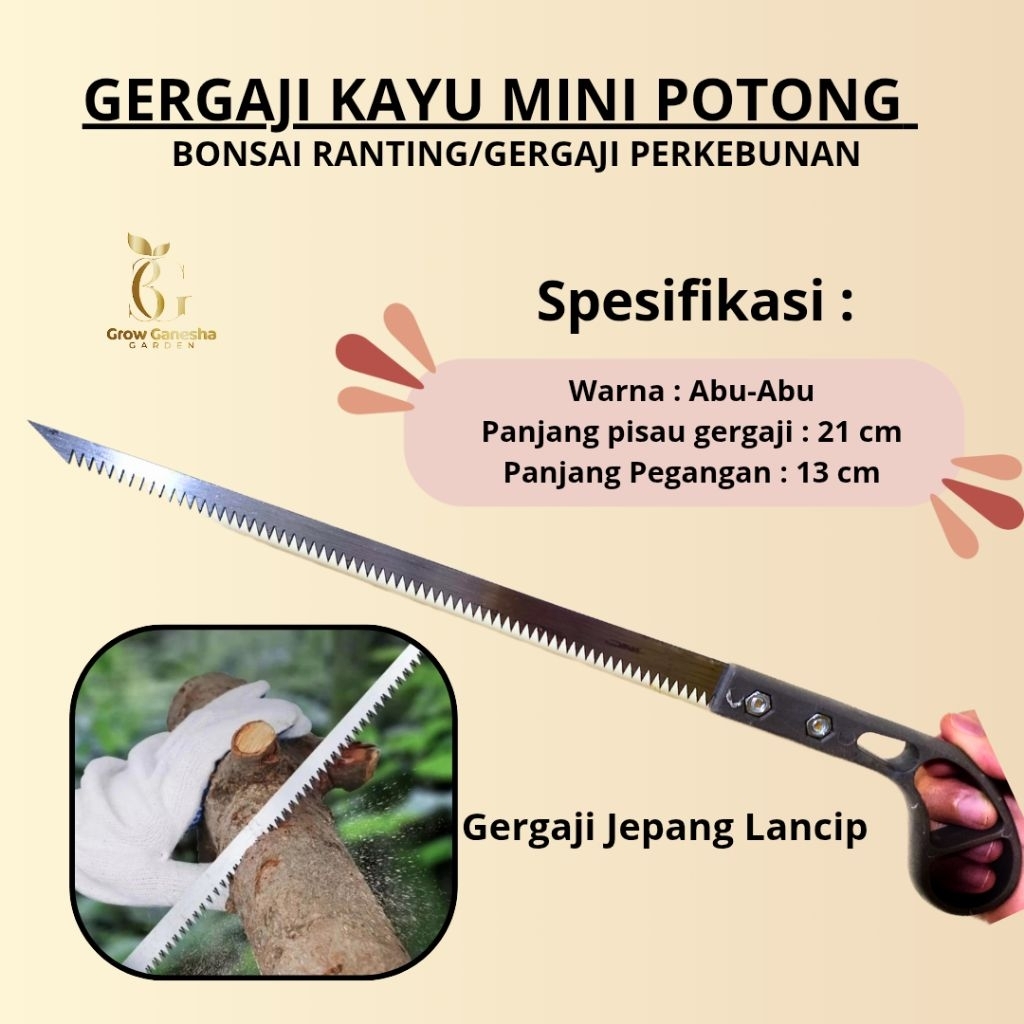 GERGAJI TANGAN || GERGAJI MINI POTONG || GERGAJI BONSAI || GERGAJI TANGAN JEPANG