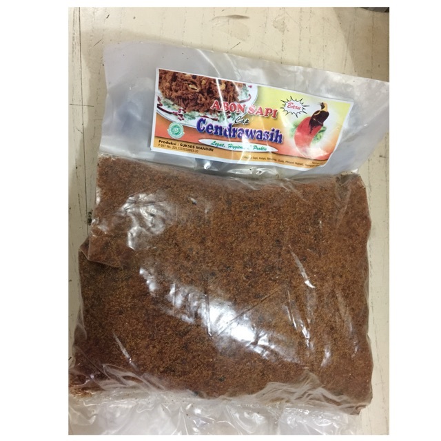 

Abon Sapi Cendrawasih 1kg