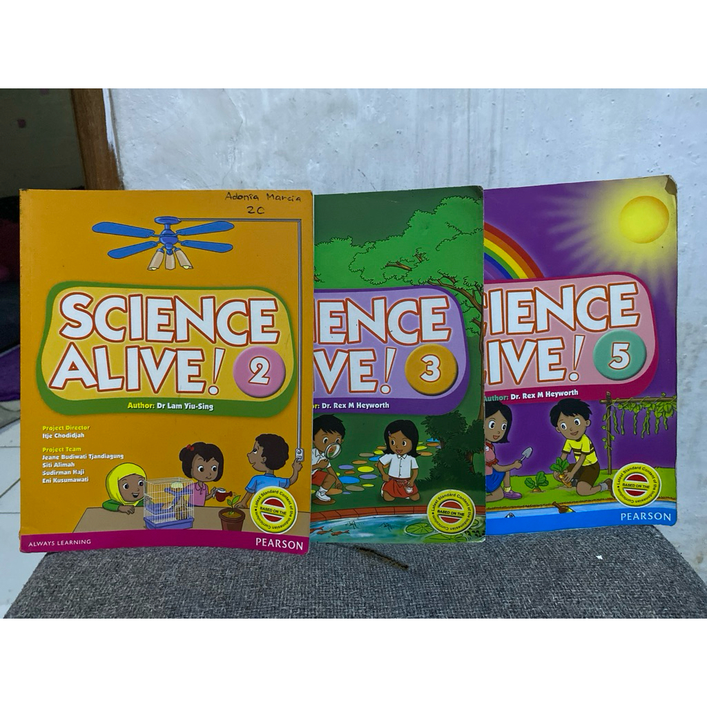SCIENCE ALIVE 2, 3, 5 PEARSON