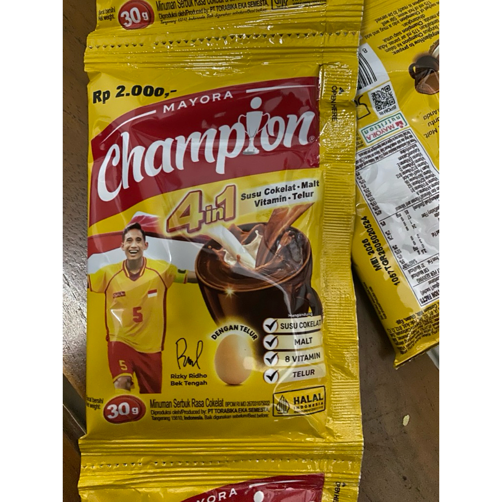 

champion 1 renceng isi 10 sahset