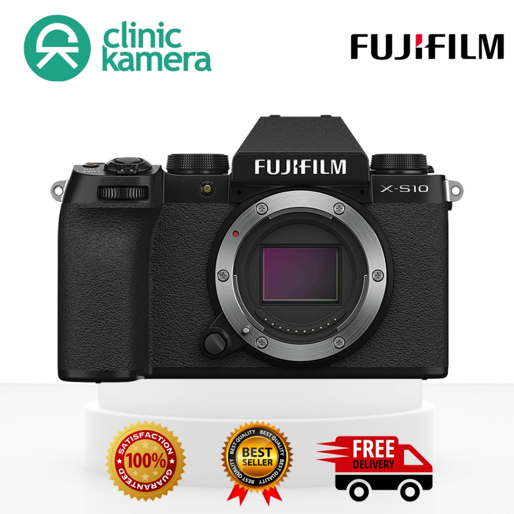 Fujifilm X-S10 Body Only / Kamera Fujifilm X-S10 / Kamera Mirrorless Fujifilm X-S10
