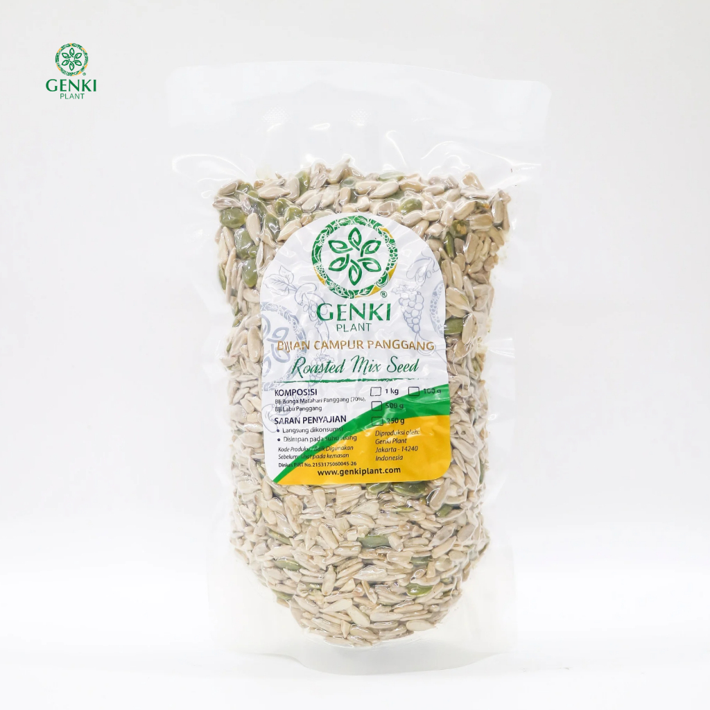 

Genki Plant Bijian Campur Panggang / Roasted Mix Seed - 500 g