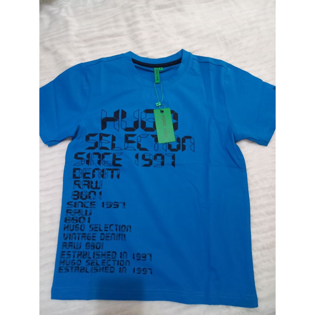 baju atasan kaos anak laki laki|hugo|baju anak cowok