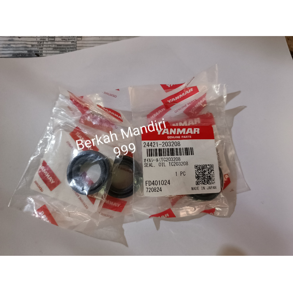 Seal Oil TC203208 24421-203208 Spare Part Mesin Tanam Yanmar AP4