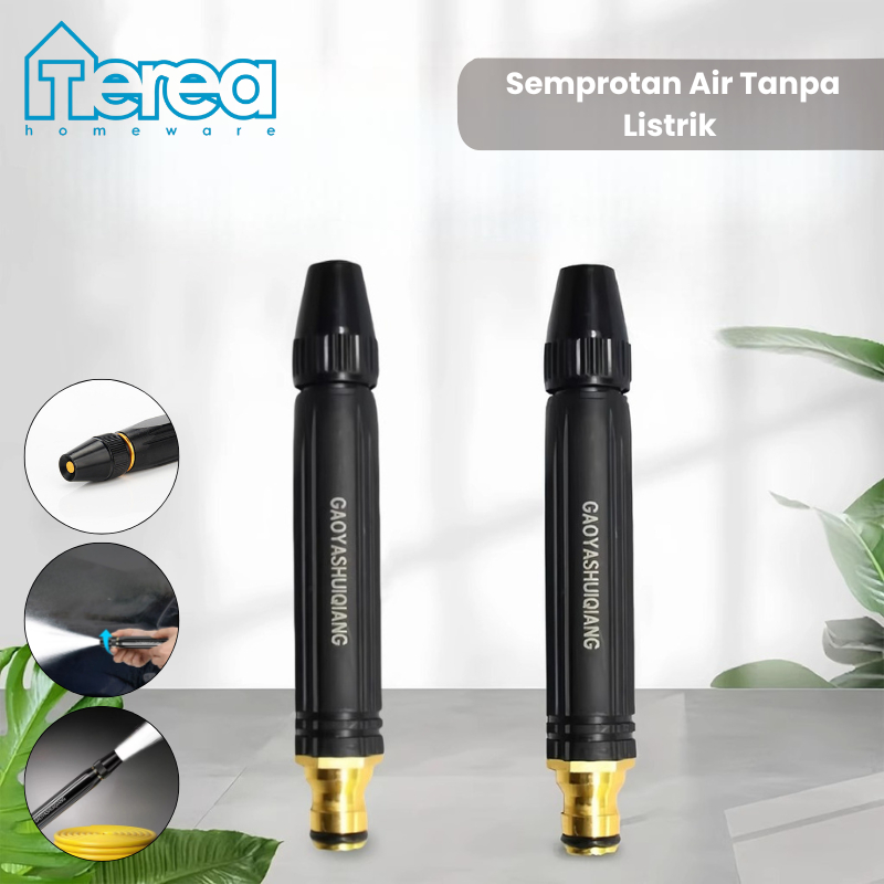 TEREA Semprotan Air Tanpa Listrik Alat Semprot Air Kuningan Cuci Motor Mobil