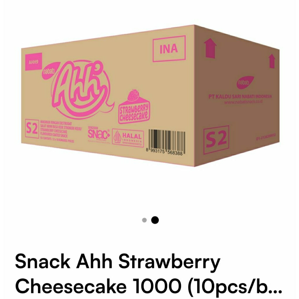 

Classica2106 Ahh 1000 / Nabati Ahh 9Gr / Ahh Strawberry Cheese /Ahh 1000 Strawberry Cheese