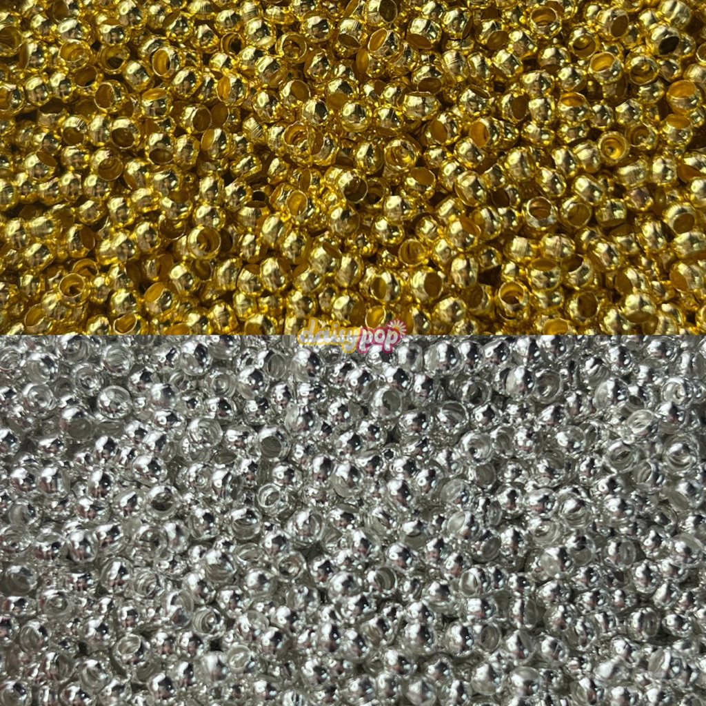 5gr Beads Manik Spacer 3mm - Spacer Stainless Steel Anti Karat