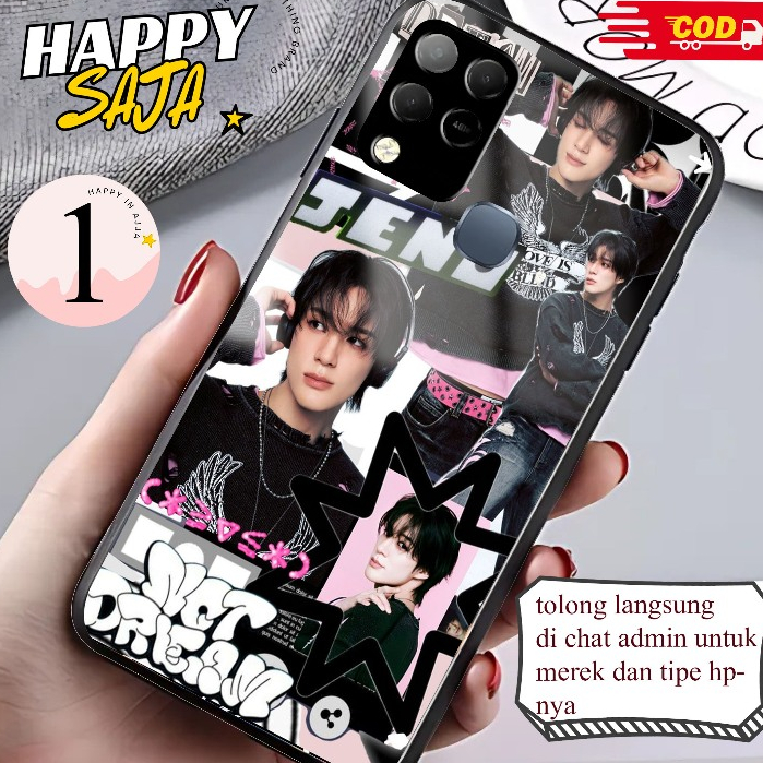 344. CASING GLOSSY PREMIUM MOTIF 2D COOL UNTUK INFINIX HOT 10S 10 11 PLAY 50i 12i 30 30i 4G PLAY 20S
