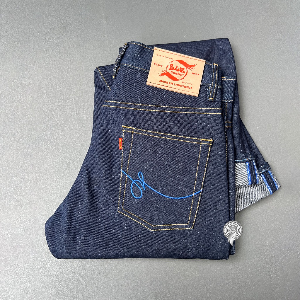 Celana Denim Selvedge Accent 16oz Sanforized - BLR Neptunus