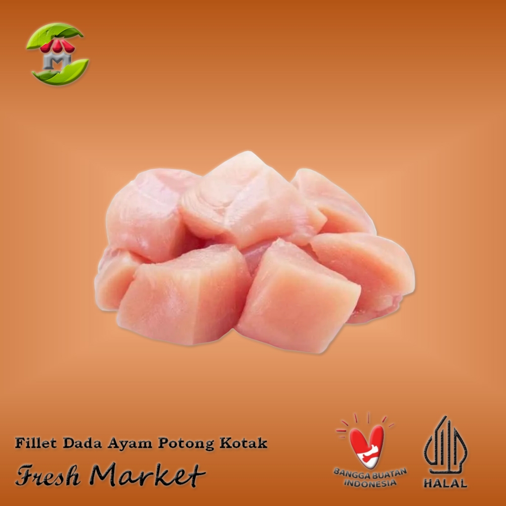 

[Bintaro] Fillet Dada Ayam Potong Kotak Pack 950gr