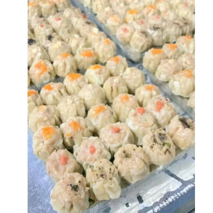 

(HALAL) Dimsum Chili Oil Premium isi 10/50pcs (Dimsum full daging ayam + garlic chili oil pedas gurih wangi)