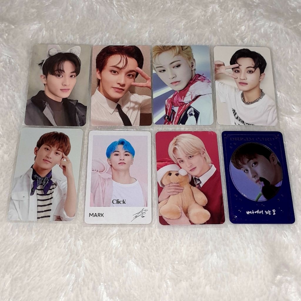 NCT 127 DREAM Official Photocard Mark Lee Sg23 Click ISTJ Starry Daydream Chrismas Nation