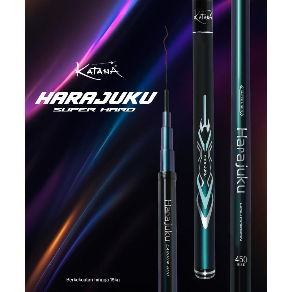 Joran tegek katana harajuku 210 - 540 hard action