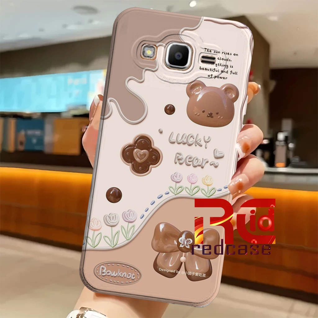 Softcase Pro Camera Samsung J6 Prime J7 Prime J2 Prime Silikon Bear Motif