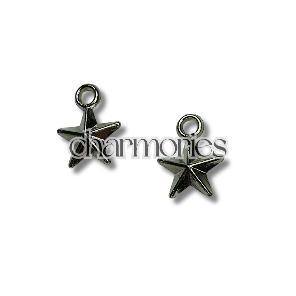 Liontin Bintang Silver / Liontin Kalung / Liontin Kalung / Liontin Kunci