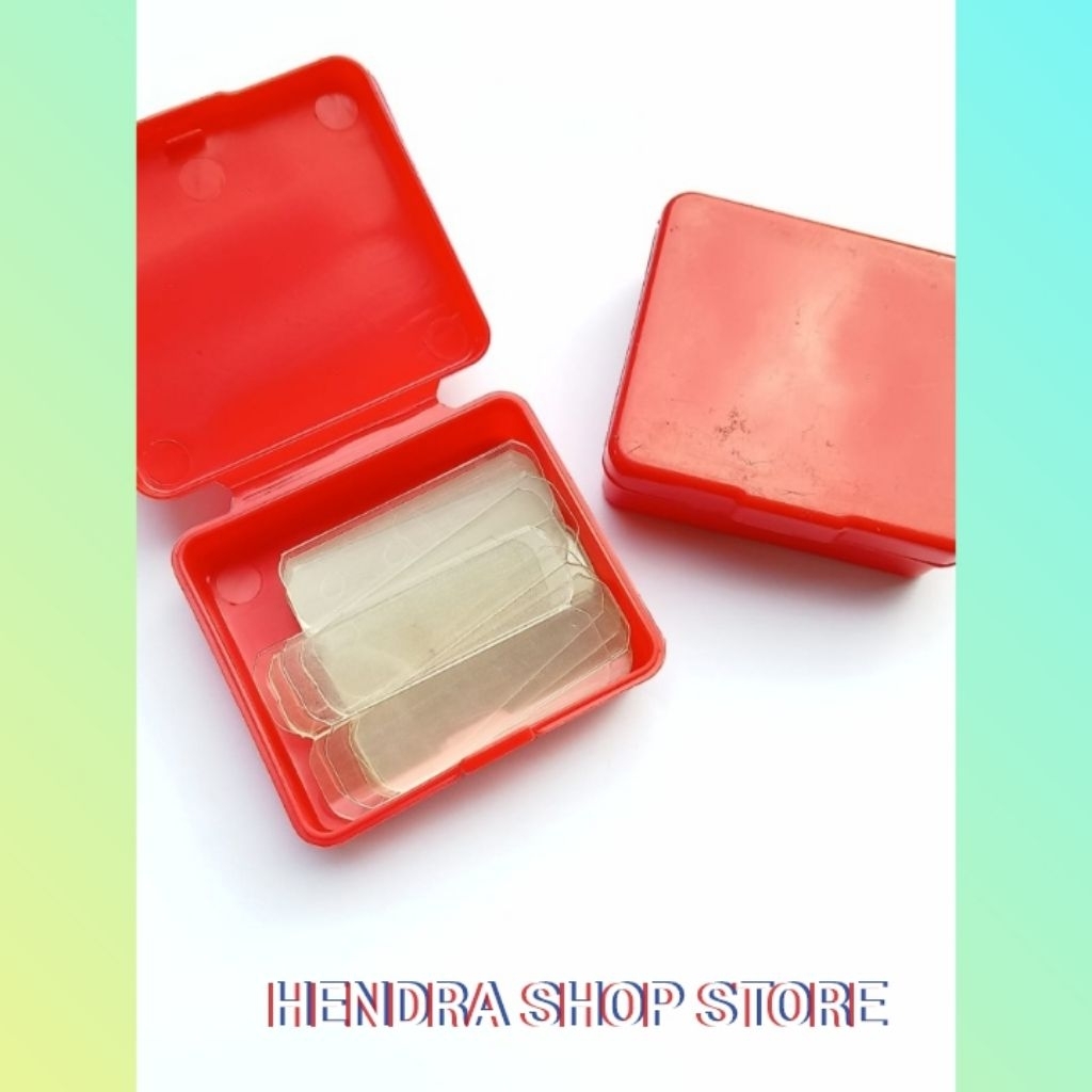 

Double Tape Mini Transparan Free Box Isi 60pcs