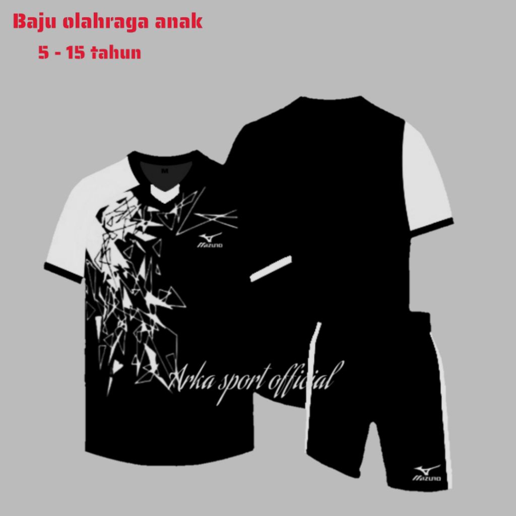 Jersey futsal baju bola anak anak umur 5-15 tahun